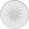 Ekena Millwork Standard Grayson Spiral Rosette With Beveled Edge, 8"W x 8"H x 3/4"P ROSP080X080X075GRY13 - alternate 4